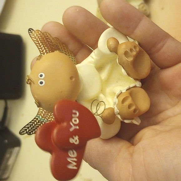 🤑3/$18 VTG Angel Figurines, Set of 3 - Picture 2 of 7